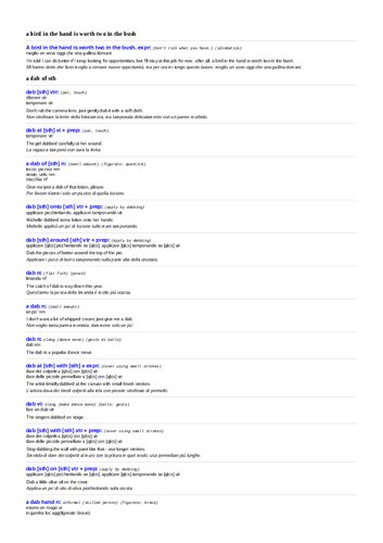 Wordreference Dictionary English-Italian