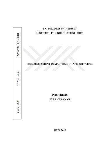 [Dissertation] Risk Assessment in Maritime Transportation