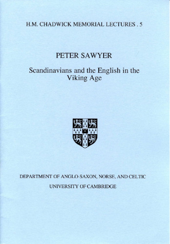 Scandinavians and the English in the Viking Age