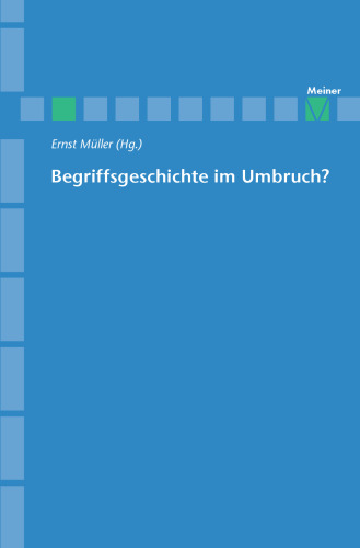 Begriffsgeschichte im Umbruch