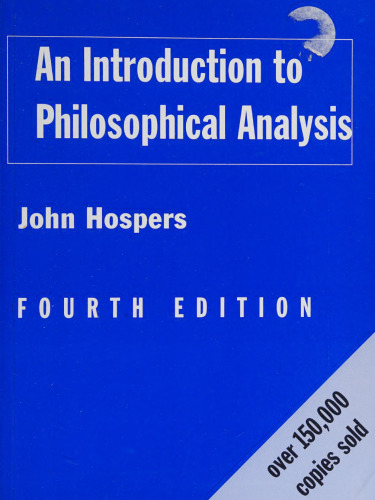 An Introduction to Philosophical Analysis