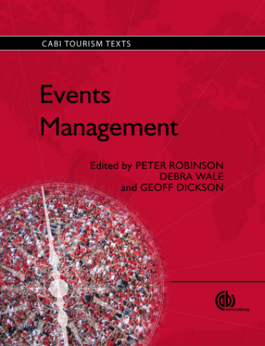 Events Management (CABI Tourism Texts)