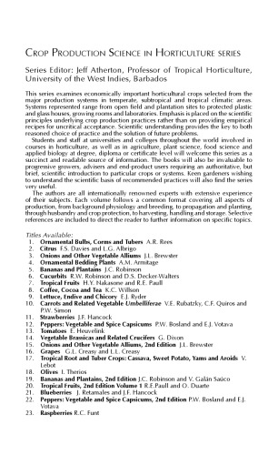 Tropical Fruits (Crop Production Science in Horticulture, 20)