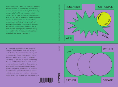 Research For People Who (Think They) Would Rather Create