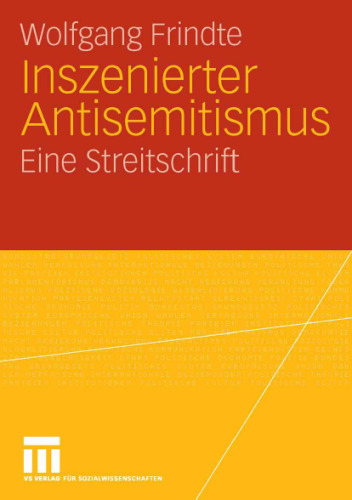 Inszenierter Antisemitismus