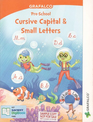 Grafalco Pre-School Cursive Capital & Small Letters