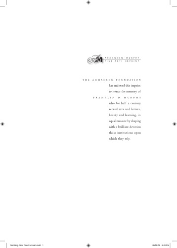 Gan's Constructivism: Aesthetic Theory for an Embedded Modernism