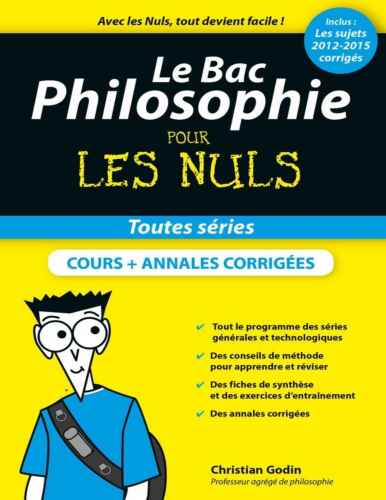 Le Bac Philosophie pour les Nuls