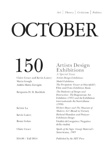 October Vol. 150, Fall 2014