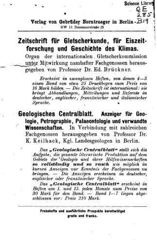 Das Berneroberland und Nachbargebiete : Ein geologischer Führer