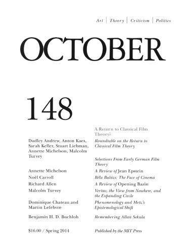 October Vol. 148, Spring 2014