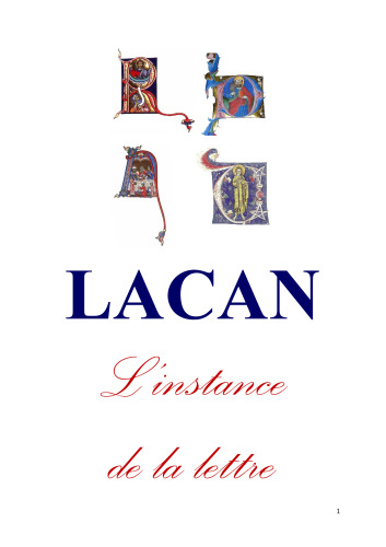 L'instance de la lettre