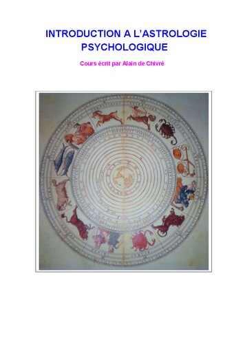 Introduction à l'astrologie psychologique