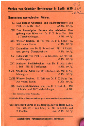 Geologischer Führer durch die Lausitz