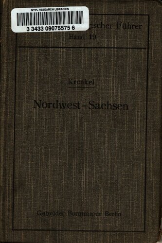 Geologischer Führer durch Nordwest-Sachsen