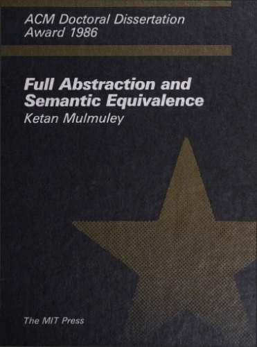 Full Abstraction and Semantic Equivalence