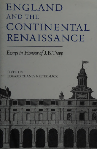 England and the Continental Renaissance: Essays in Honour of J.B. Trapp
