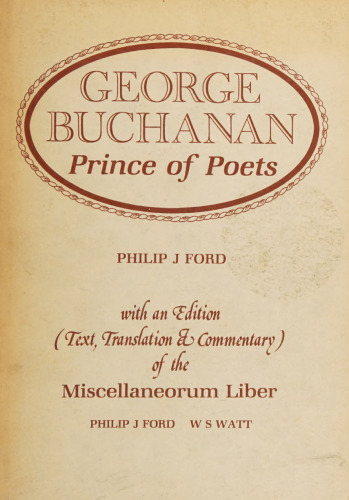 George Buchanan Prince of Poets