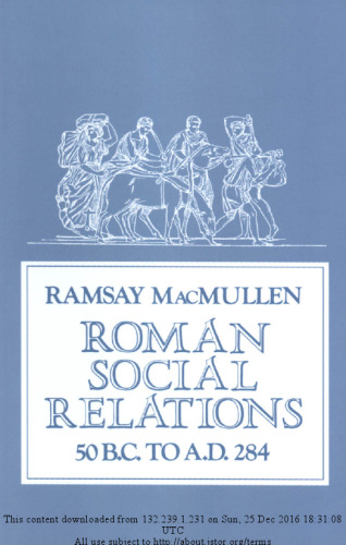 Roman Social Relations