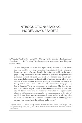 Reading Modernism's Readers: Virginia Woolf, Psychoanalysis and the Bestseller (Edinburgh Critical Studies in Modernist Culture)
