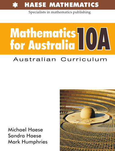 HAESE Mathematics for Australia 10A