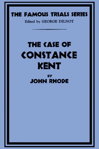 The Case of Constance Kent
