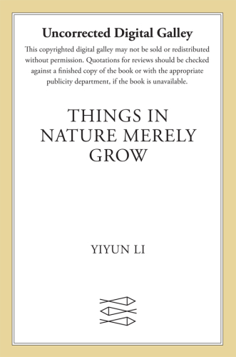 Things in Nature Merely Grow