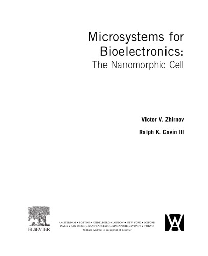 Microsystems for Bioelectronics: the Nanomorphic Cell (Micro and Nano Technologies)