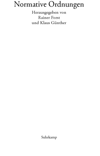Normative Ordnungen