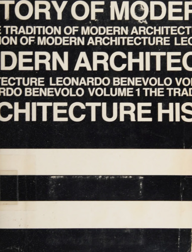 History of Modern Architecture (2 Volume Set)