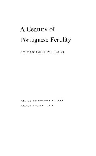 A century of portuguese fertility
