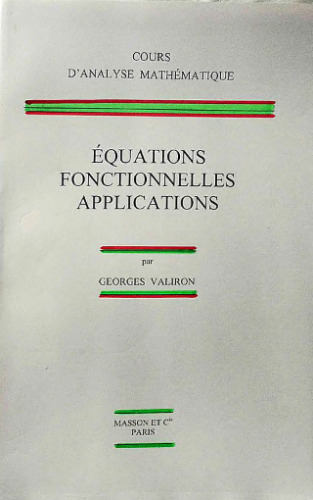 Équations Fonctionnelles Applications