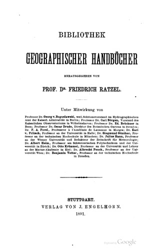 Die geographische Verbreitung des Menschen