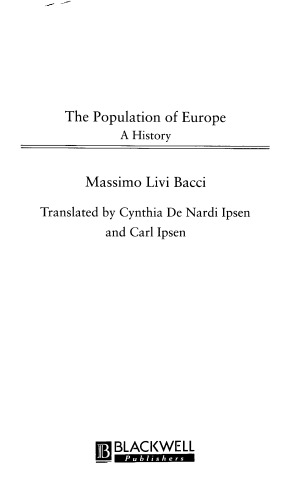 The Population of Europe (Making of Europe)