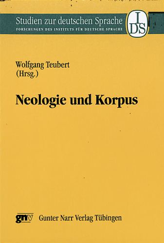 Neologie und Korpus