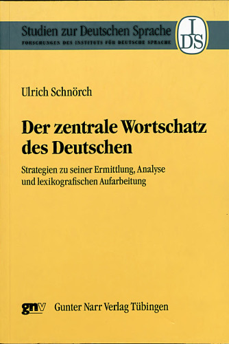 Der zentrale Wortschatz des Deutschen