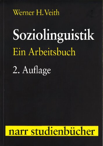 Soziolinguistik: Ein Arbeitsbuch