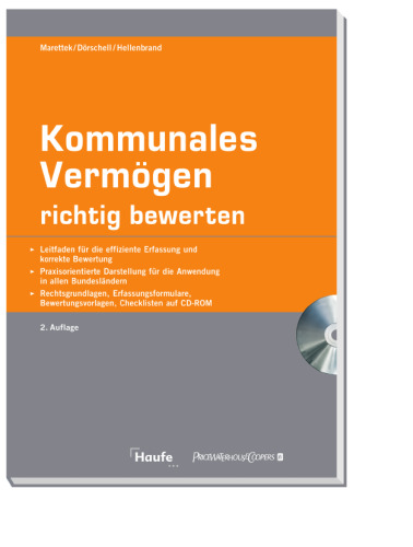 Kommunales Vermogen richtig bewerten. 2. Auflage