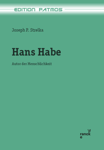 Hans Habe, Autor der Menschlichkeit