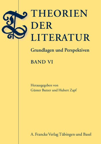 Theorien der Literatur. Grundlagen und Perspektiven