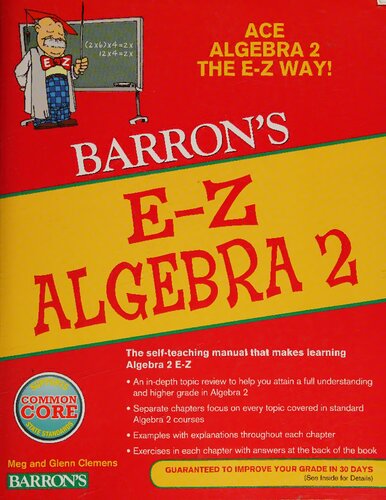 E-Z Algebra 2 (Barron's Easy Way)