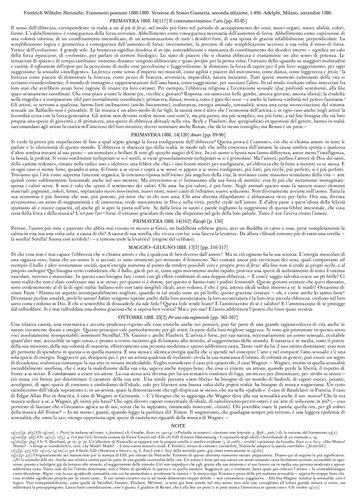 Frammenti postumi 1888-1889. 14[117], [14.120], [14.162], [17.5], [23.2]