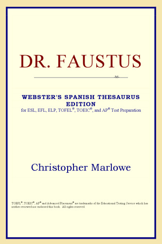 Dr. Faustus (Webster's Spanish Thesaurus Edition)
