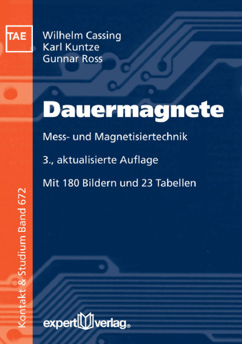 Dauermagnete: Mess- und Magnetisiertechnik