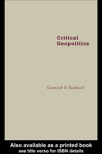 Critical Geopolitics