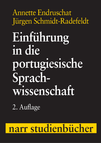 Einführung in die portugiesische Sprachwissenschaft