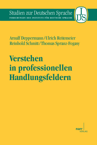 Verstehen in professionellen Handlungsfeldern