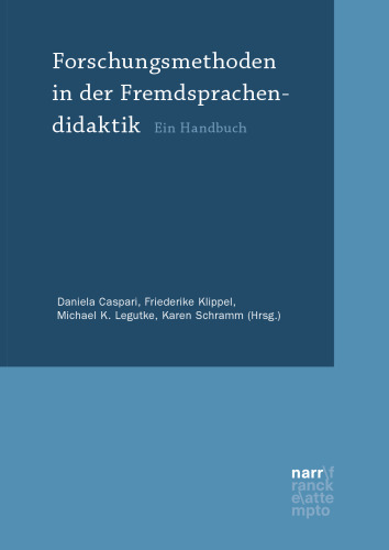 Forschungsmethoden in der Fremdsprachendidaktik: Ein Handbuch