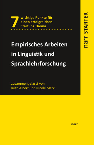 Empirisches Arbeiten in Linguistik und Sprachlehrforschung: 7 wichtige Punkte für einen erfolgreichen Start ins Thema