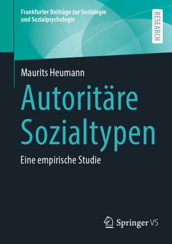 Autoritäre Sozialtypen : Eine empirische Studie